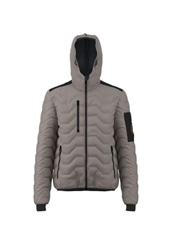 GAVIA MAN PADDED JACKET DRIFTWOOD
